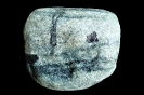 Rispebjerg-Sandstein mit Spurenfossil